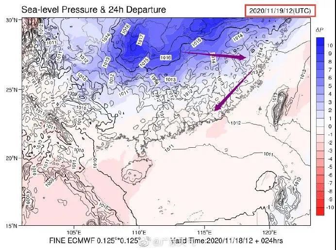 一股股弱冷空氣將吹到廣東